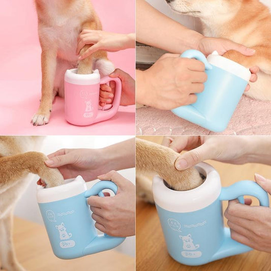 Portable Dog Paw Cleaner: The Ultimate Solution to Muddy Tracks