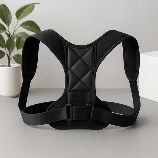 Versatile back posture belt improving posture during daily activities