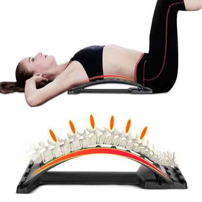 Daily-use back pain relief massage stretcher for home or office