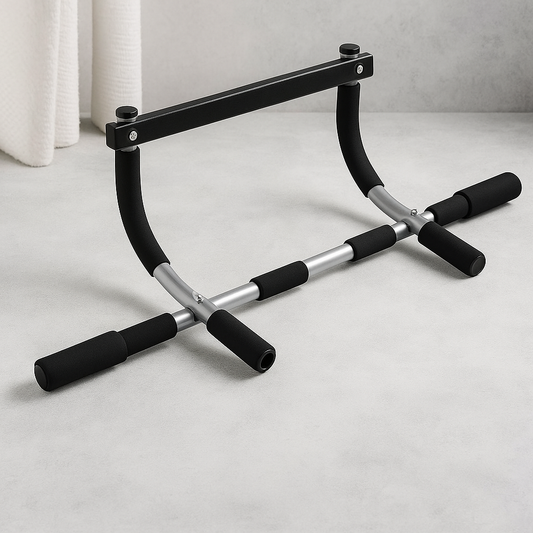 Adjustable pull-up and dip bar for bodyweight training and total body workout