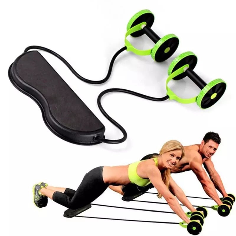 Exercise tool for beginners and advanced users to strengthen core and abs