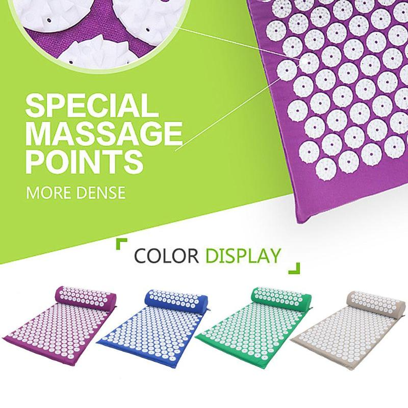 Ancient Chinese therapy-inspired yoga mat and cushion set for daily wellness