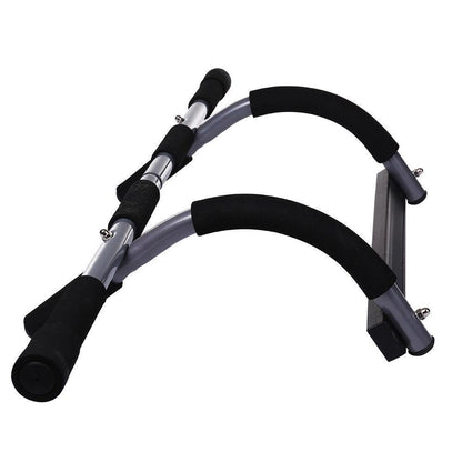 Home fitness indoor pull-up and dip bar for full-body conditioning