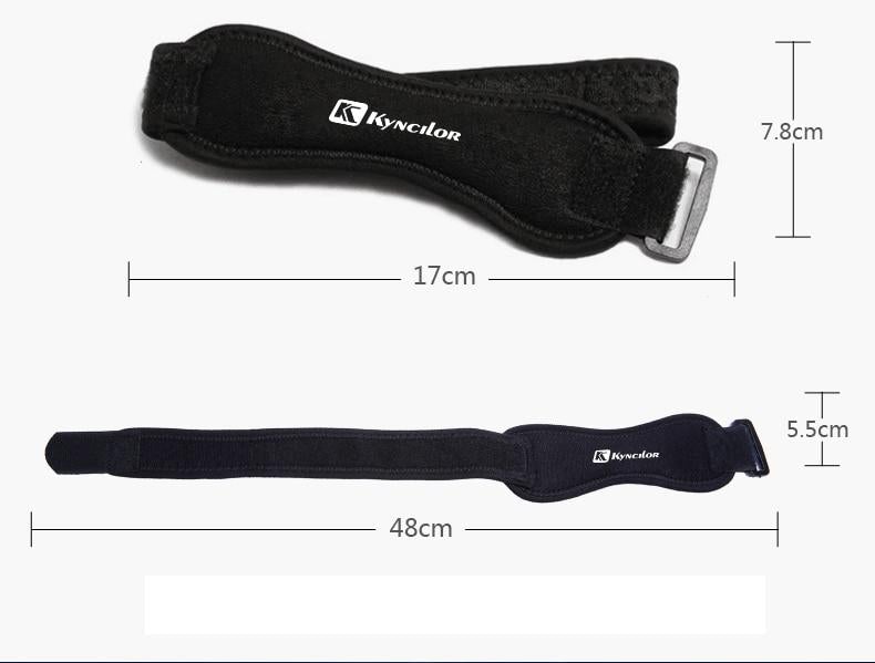 Lightweight, breathable, and skin-friendly knee support brace with shock absorption