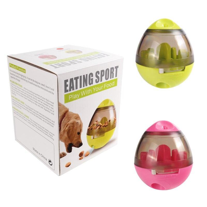 Packaging box of the interactive feeding toy for dogs and cats