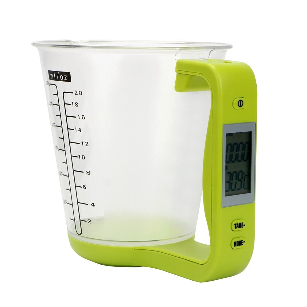 Precision digital measuring cup scale perfect for cooking and baking