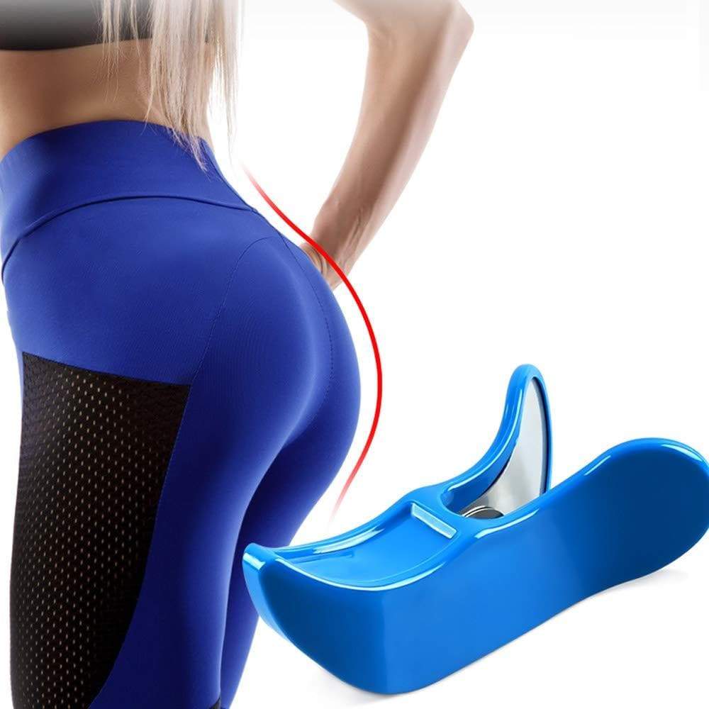 Glute and hip exercise device for improving posture and circulation