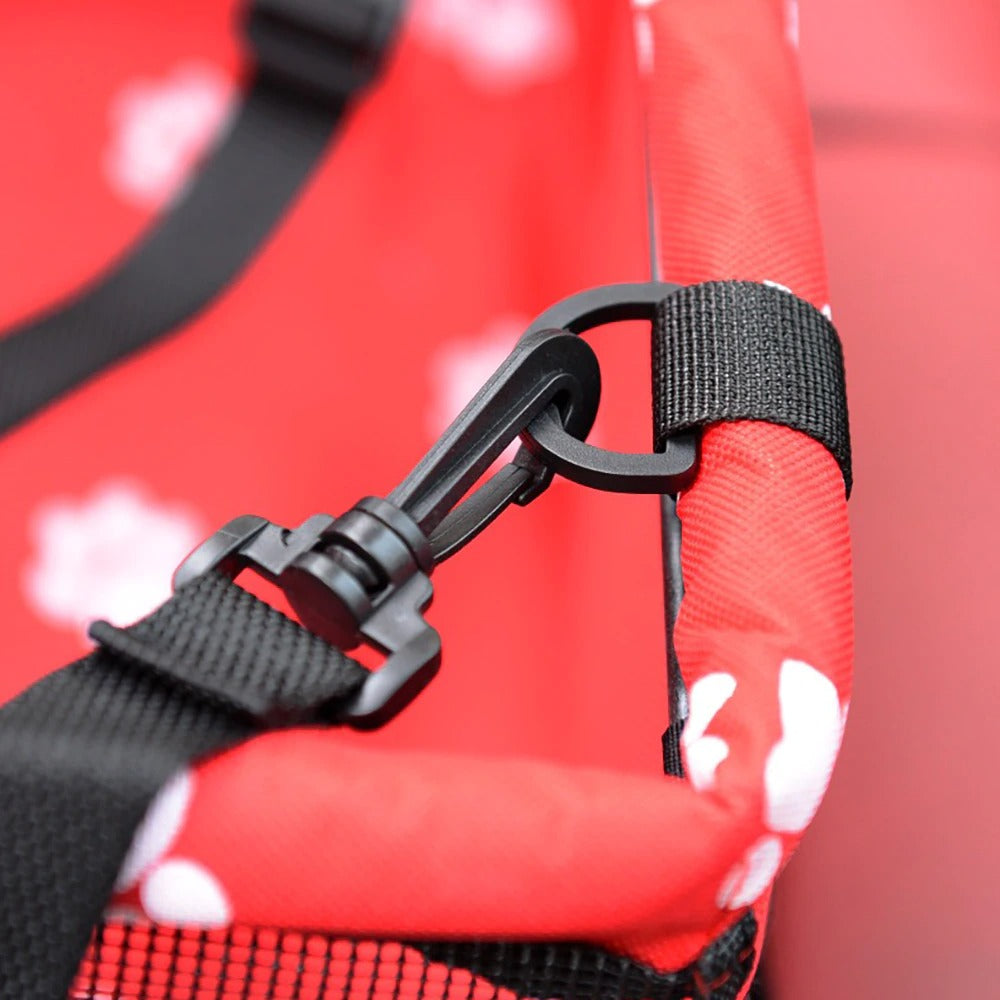 High-quality pet car hammock fabric close-up highlighting strong texture