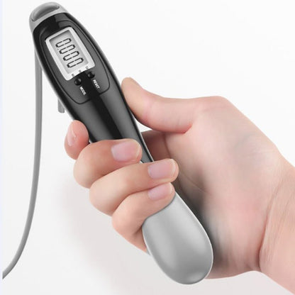 Wireless smart jump rope for monitoring fitness progress and exercise goals