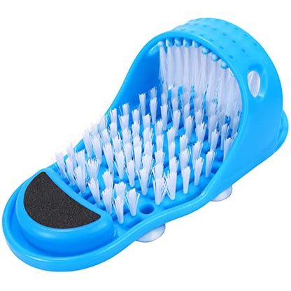 Non-slip bath slippers with massage nodes, displayed without feet